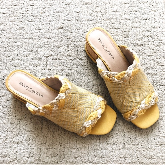 Kelsi Dagger Shoes - Scarlet Yellow Sandal